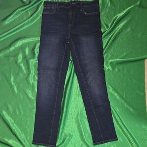 Old Navy Dark Indigo Girls Stretch Jeans